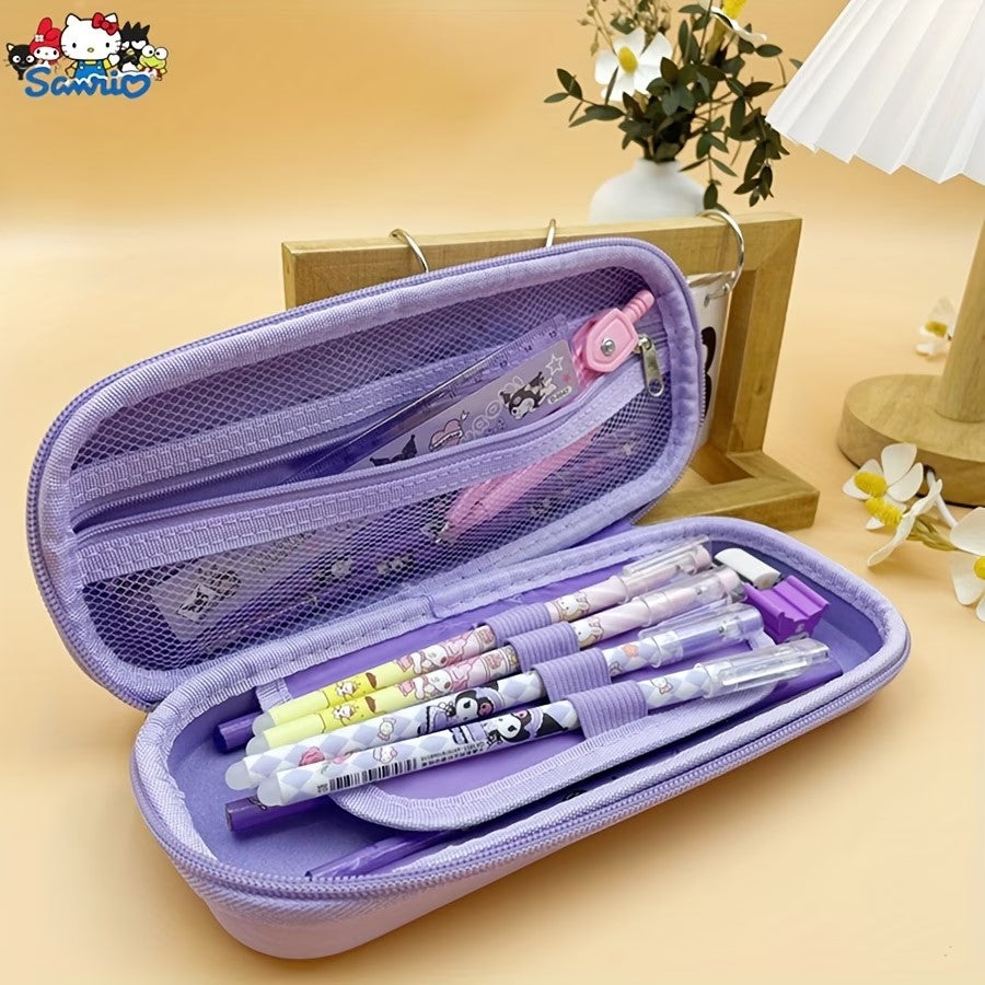 Kit Escolar Cartuchera My Melody + 3 Lapiceros + Corrector Líquido